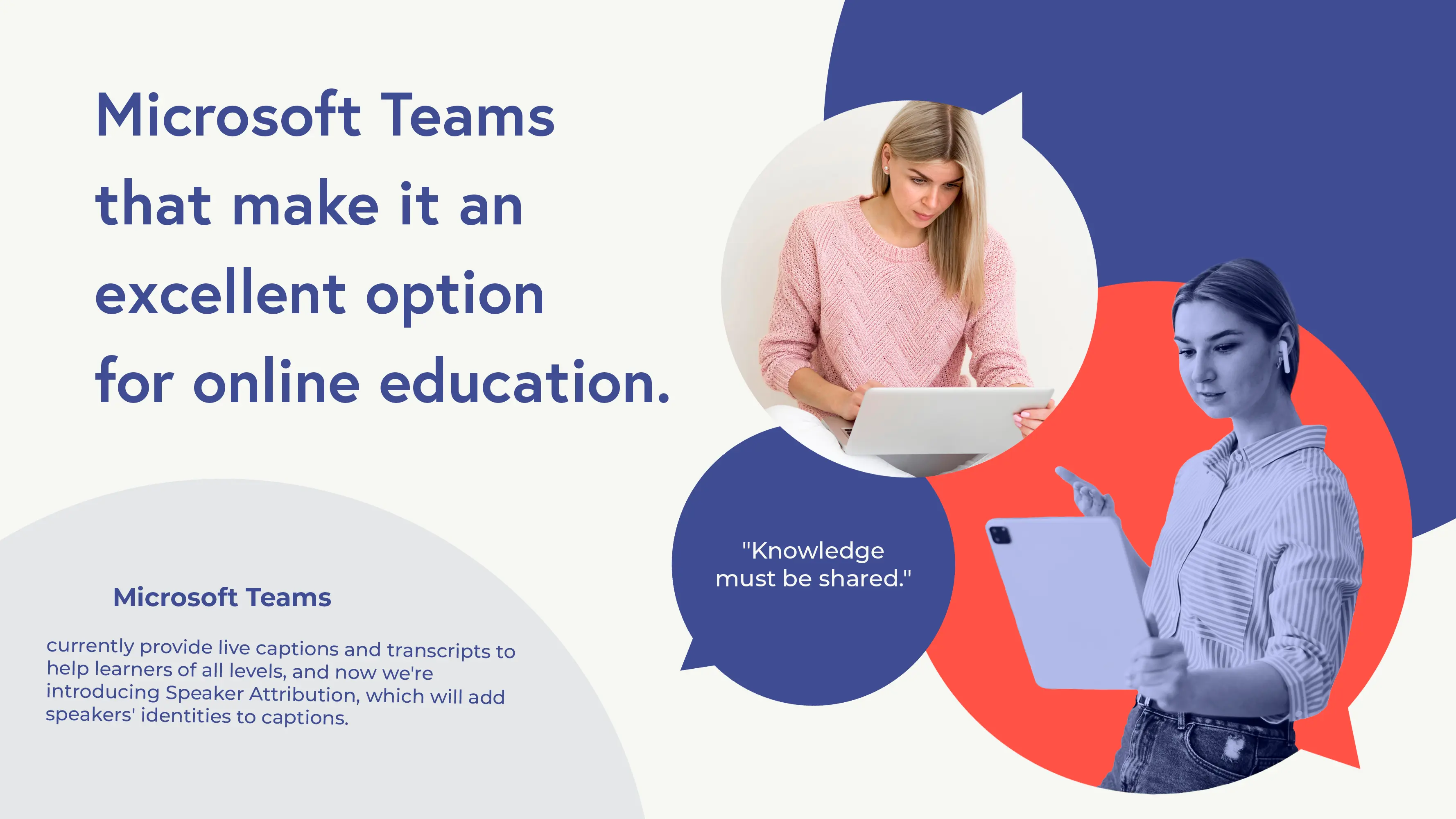 Features of Microsoft Teams that make it an excellent option for online education.