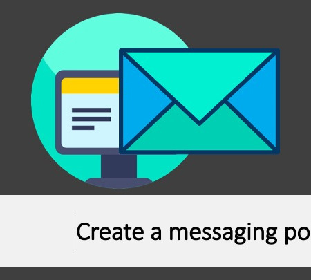 Create a messaging policy & assign for student accounts.